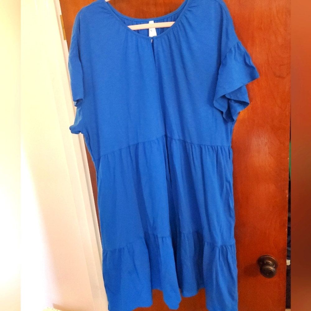 EC Seven7 Blue Dress